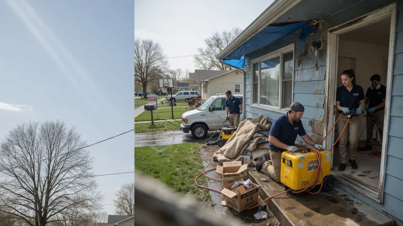 Basement Flood Cleanup in Milwaukee, WI near me